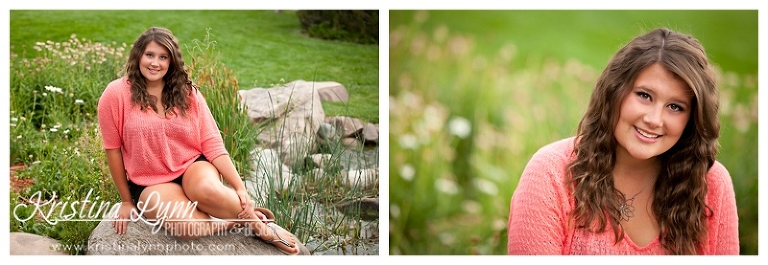 A high school senior photography session with Denver, CO photographer Kristina Lynn Photography & Design.