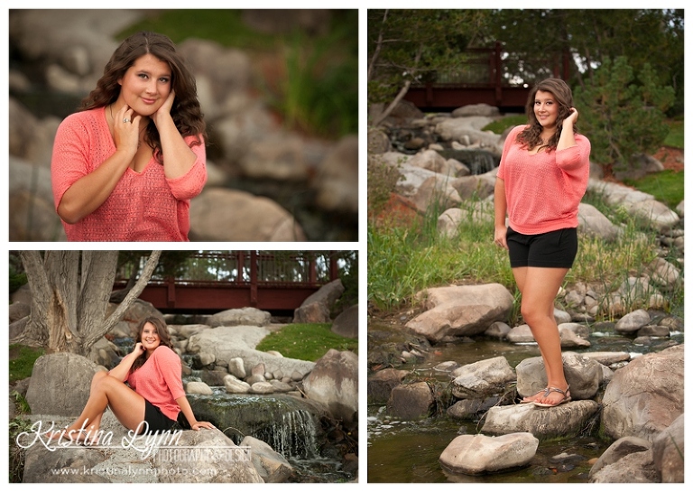 A high school senior photography session with Denver, CO photographer Kristina Lynn Photography & Design.