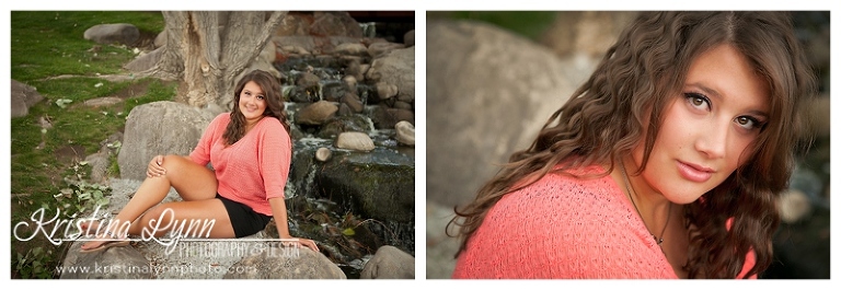 A high school senior photography session with Denver, CO photographer Kristina Lynn Photography & Design.