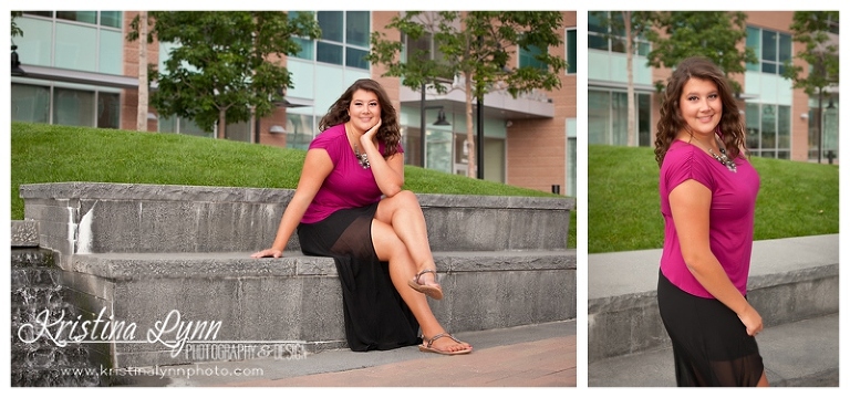 A high school senior photography session with Denver, CO photographer Kristina Lynn Photography & Design.