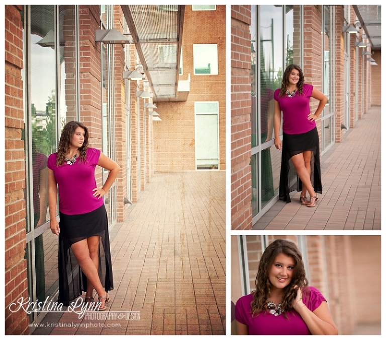 A high school senior photography session with Denver, CO photographer Kristina Lynn Photography & Design.