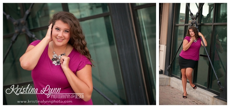 A high school senior photography session with Denver, CO photographer Kristina Lynn Photography & Design.