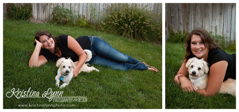 A high school senior photography session with Denver, CO photographer Kristina Lynn Photography & Design.