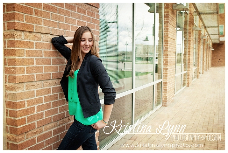 A high school senior portrait photography session with Denver, CO photographer Kristina Lynn Photography & Design.