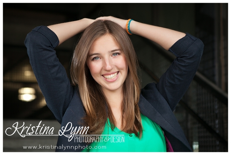 A high school senior portrait photography session with Denver, CO photographer Kristina Lynn Photography & Design.