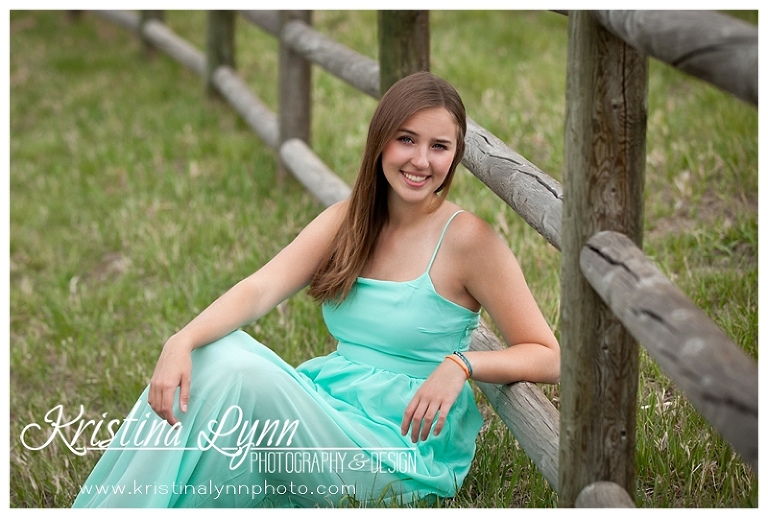 A high school senior portrait photography session with Denver, CO photographer Kristina Lynn Photography & Design.