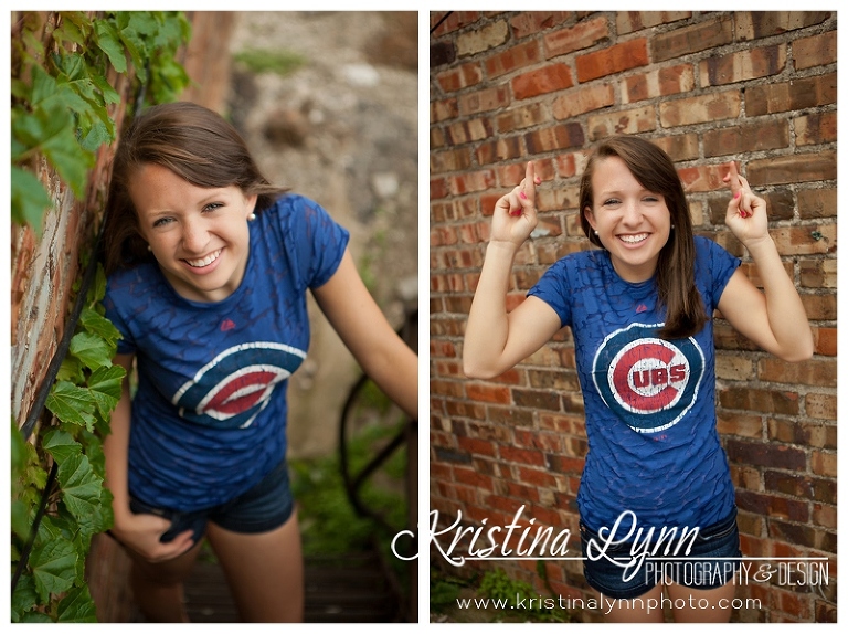 A high school senior portrait photography session with Denver, CO photographer Kristina Lynn Photography & Design.