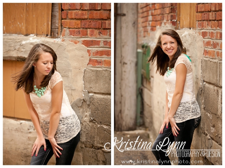 A high school senior portrait photography session with Denver, CO photographer Kristina Lynn Photography & Design.