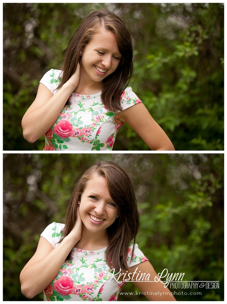A high school senior portrait photography session with Denver, CO photographer Kristina Lynn Photography & Design.
