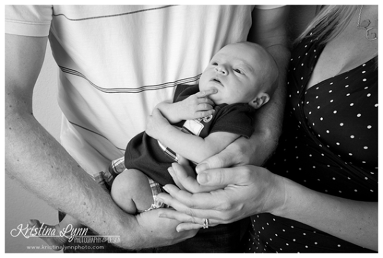 A newborn baby photography session with Denver, CO photographer Kristina Lynn Photography & Design.