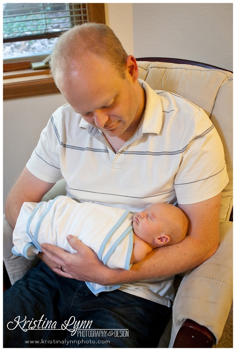 A newborn baby photography session with Denver, CO photographer Kristina Lynn Photography & Design.