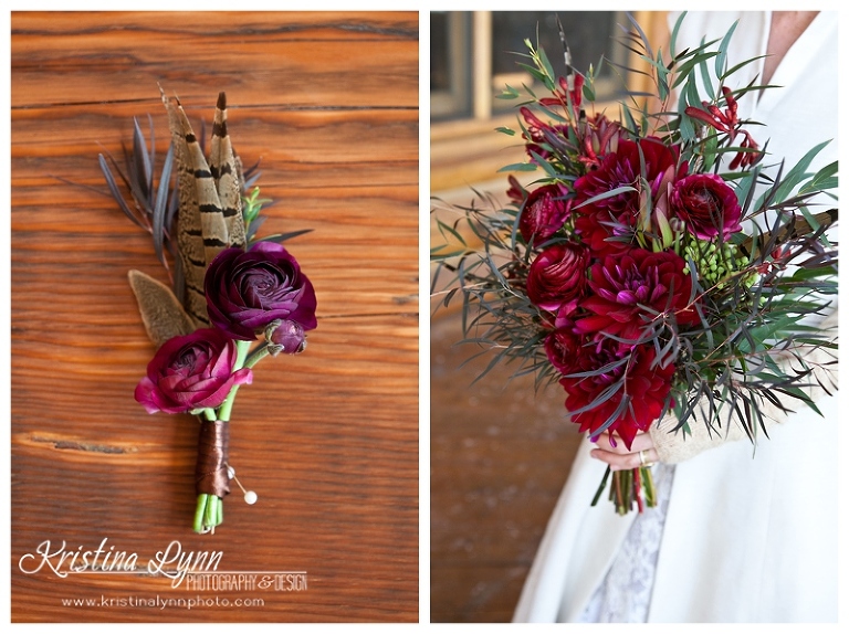 Rustic Luxury winter wedding styled shoot photographed by Denver, Colorado photographer Kristina Lynn Photography & Design.