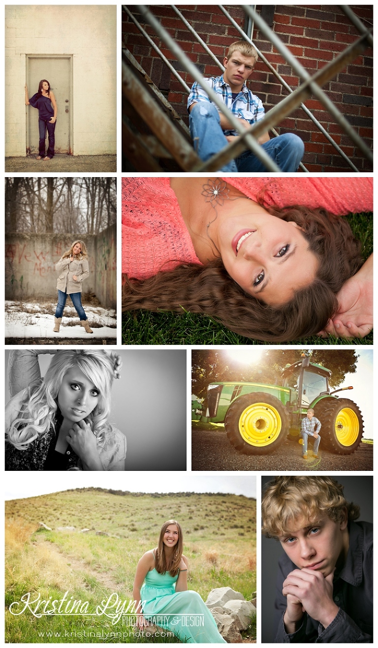 Denver Colorado high school senior photos by Kristina Lynn Photography & Design.