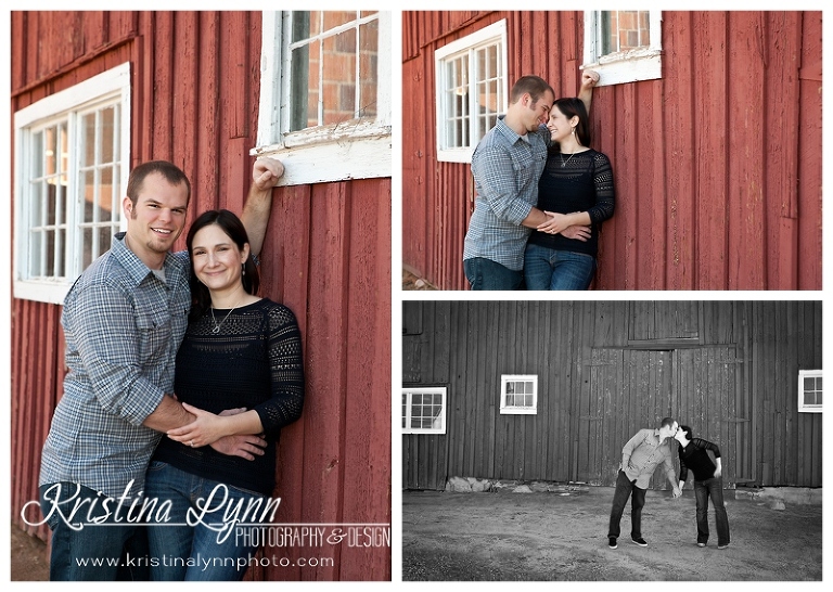 An outdoor engagement photography shoot by Denver wedding photographer Kristina Lynn Photography & Design.