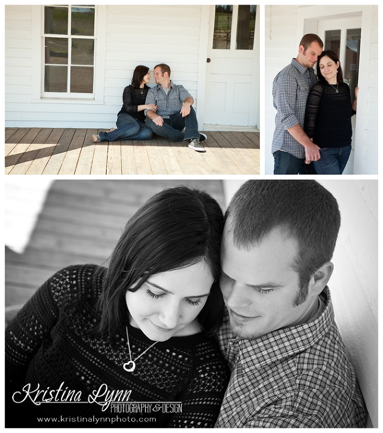 An outdoor engagement photography shoot by Denver wedding photographer Kristina Lynn Photography & Design.