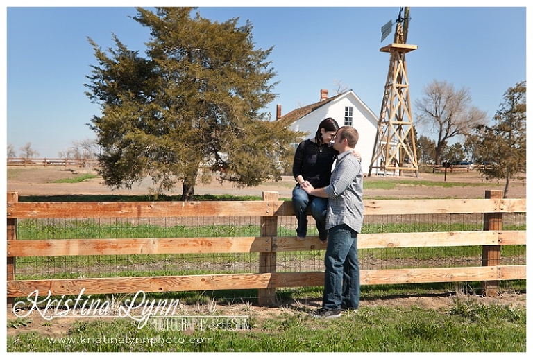 An outdoor engagement photography shoot by Denver wedding photographer Kristina Lynn Photography & Design.