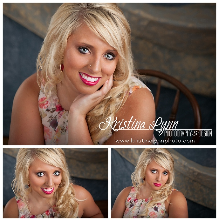 A fun and colorful high school senior photo session with Denver photographer Kristina Lynn Photography & Design.