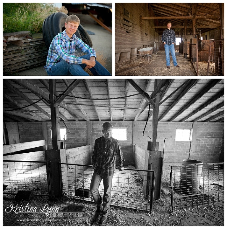 An outdoor high school senior photo session by Denver photographer Kristina Lynn Photography & Design.