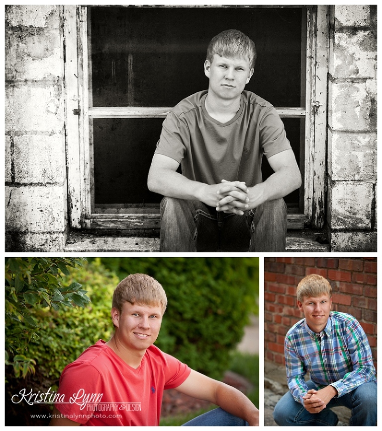 An outdoor high school senior photo session by Denver photographer Kristina Lynn Photography & Design.