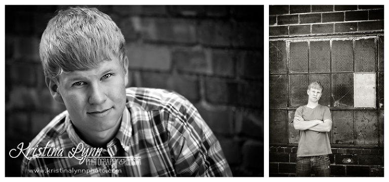 An outdoor high school senior photo session by Denver photographer Kristina Lynn Photography & Design.