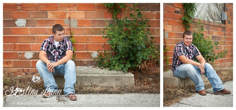 An urban high school senior photo session with Denver photographer Kristina Lynn Photography & Design.