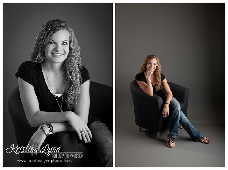 A high school senior photo session with Denver photographer Kristina Lynn Photography & Design.