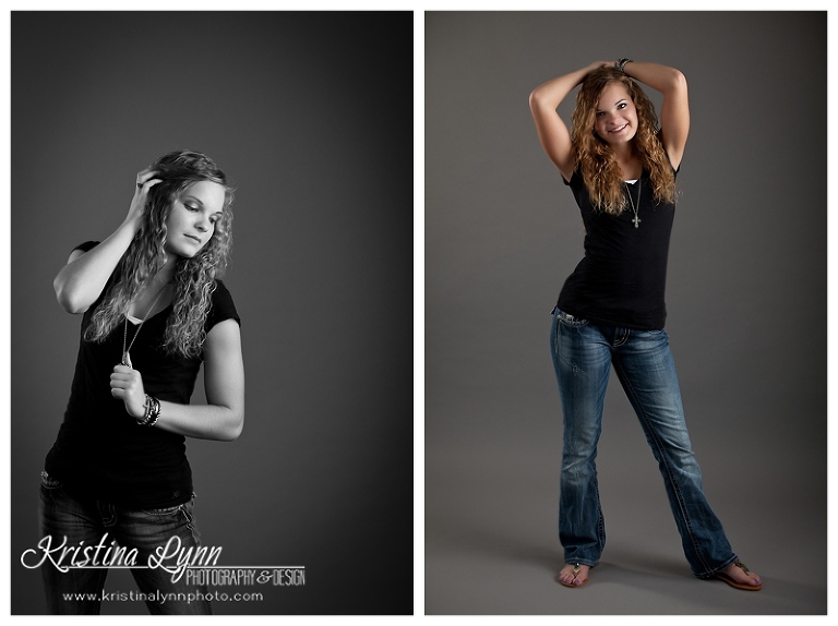 A high school senior photo session with Denver photographer Kristina Lynn Photography & Design.