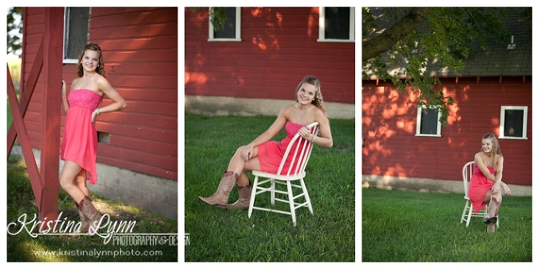 An outdoor high school senior photo session with Denver photographer Kristina Lynn Photography & Design.