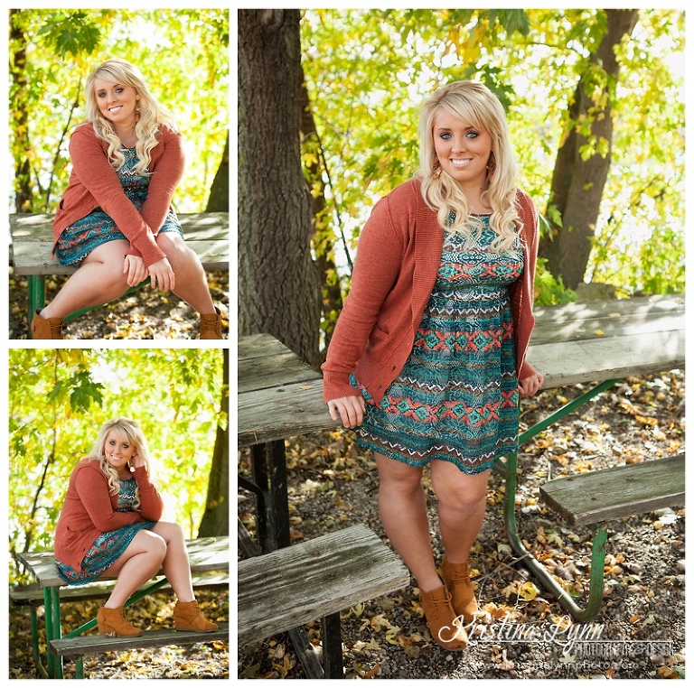 A fun and colorful high school senior photo session with Denver photographer Kristina Lynn Photography & Design.