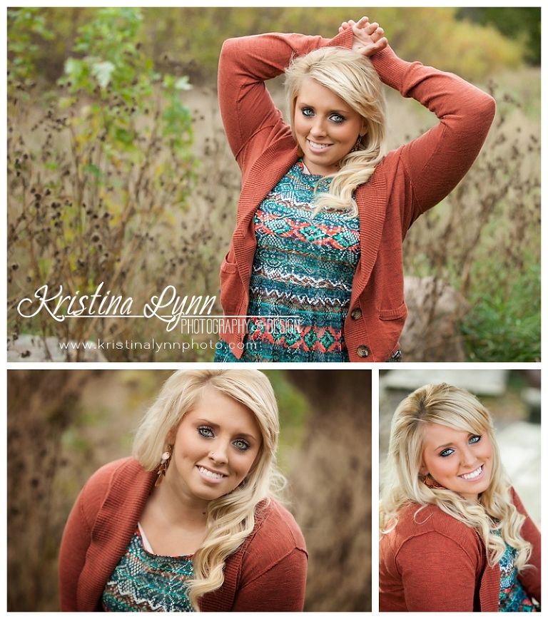 A fun and colorful high school senior photo session with Denver photographer Kristina Lynn Photography & Design.