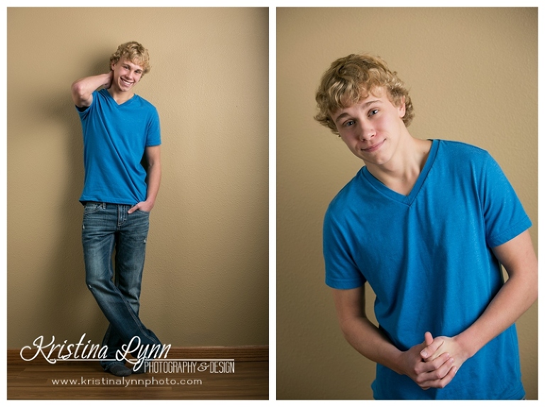 Actor head shots session by Denver photographer Kristina Lynn Photography & Design.