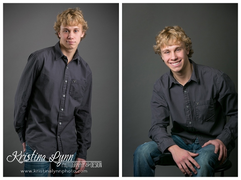 Actor head shots session by Denver photographer Kristina Lynn Photography & Design.