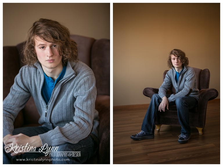 A high school senior photo shoot with Denver photographer Kristina Lynn Photography & Design.