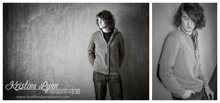 A high school senior photo shoot with Denver photographer Kristina Lynn Photography & Design.
