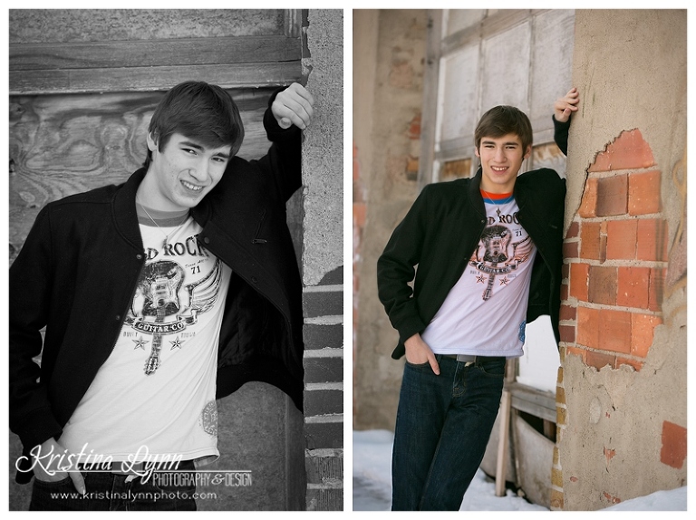 A high school senior photo session with Denver photographer Kristina Lynn Photography & Design.