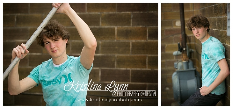 A high school senior photo shoot with Denver photographer Kristina Lynn Photography & Design.