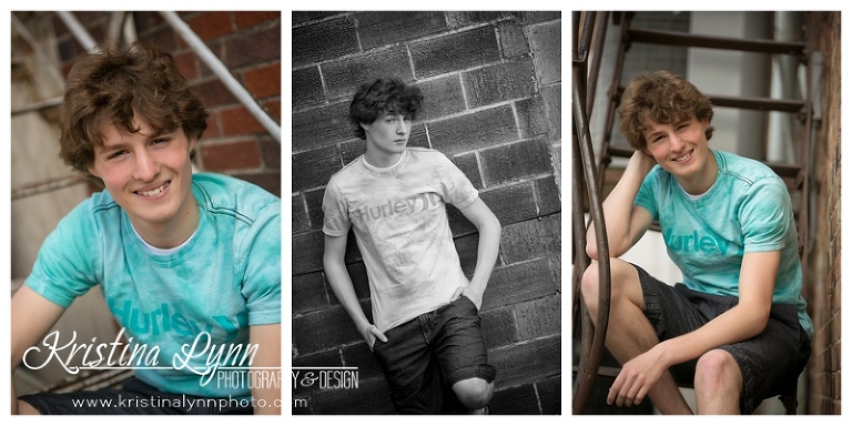 A high school senior photo shoot with Denver photographer Kristina Lynn Photography & Design.