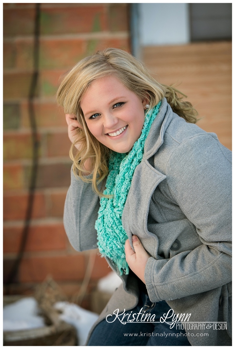 A high school senior photography session with Denver photographer Kristina Lynn Photography & Design