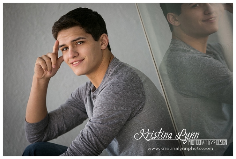 A high school senior photography session with Denver photographer Kristina Lynn Photography & Design