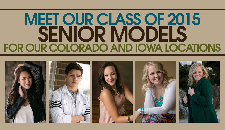 Denver photographer Kristina Lynn Photography & Design announces their Class of 2015 senior spokesmodels.