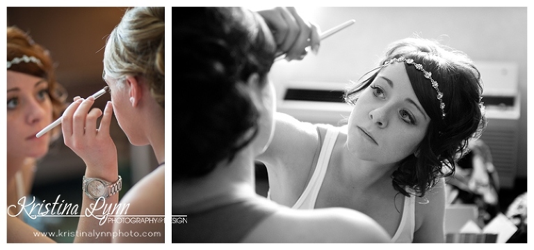 An outdoor wedding ceremony in Golden, CO by Denver wedding photographer Kristina Lynn Photography & Design