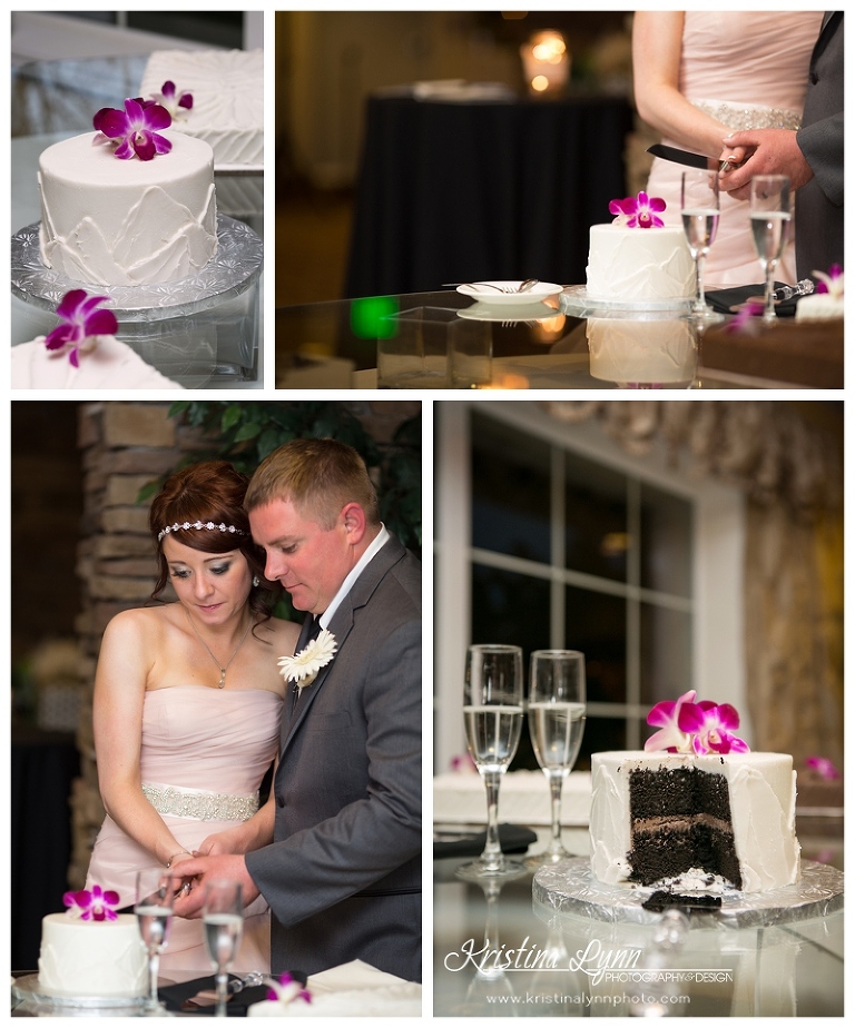 An outdoor wedding ceremony in Golden, CO by Denver wedding photographer Kristina Lynn Photography & Design