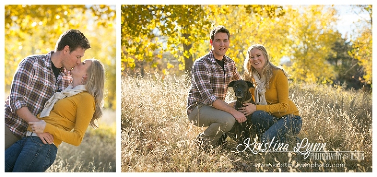 A colorful engagement session in downtown Denver by wedding photographer Kristina Lynn Photography & Design.