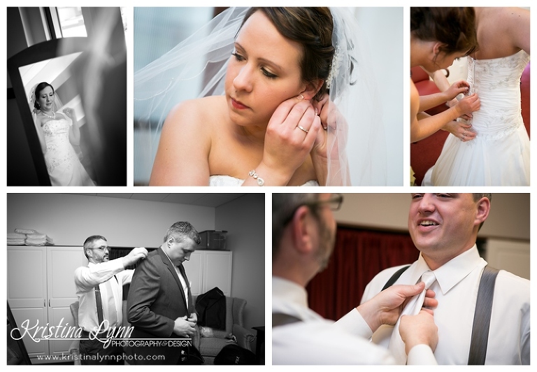 A spring wedding at the ISU campus Alumni Center by Colorado wedding photographer Kristina Lynn Photography & Design