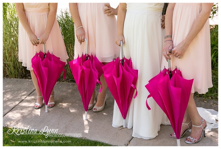 5 tips to dealing with rain on your wedding day by Denver wedding photographer Kristina Lynn Photography & Design.