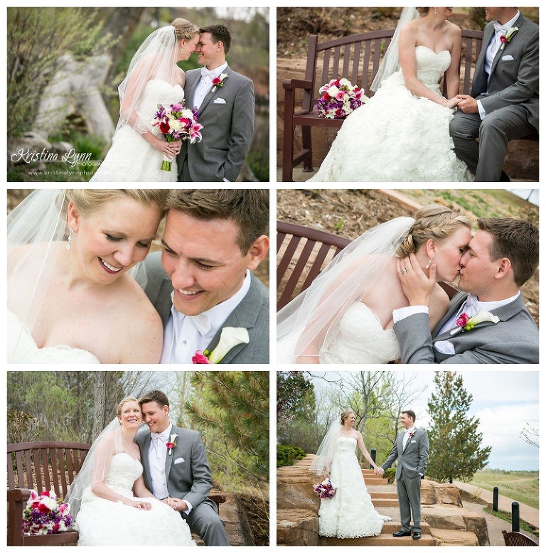 A modern, elegant wedding featuring a jewel toned color palette by Denver wedding photographer Kristina Lynn Photography & Design.