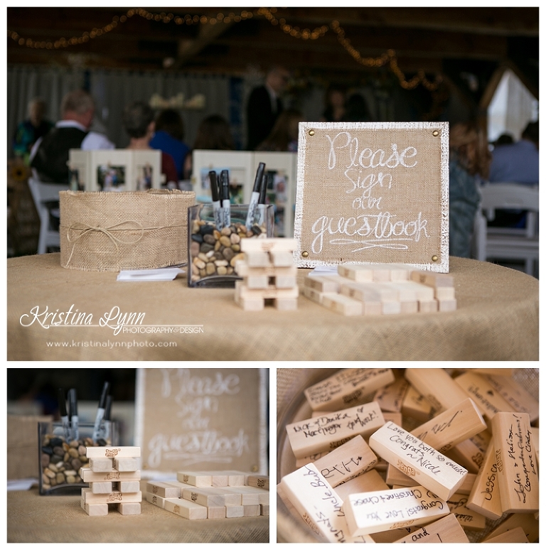 An outdoor mountain wedding at Lake Dillon by Denver wedding photographer Kristina Lynn Photography & Design.