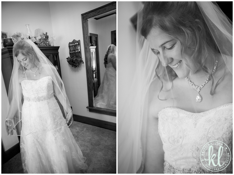 A rustic outdoor farm wedding with bright pops of color by Denver wedding photographer Kristina Lynn Photography & Design.