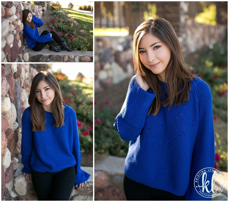 Chunky oversized sweaters are a staple fall fashion for 2015. Photographed by Kristina Lynn Photography & Design