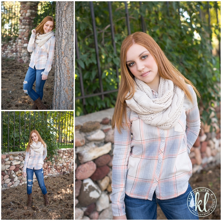 The inconic plaid pattern is a huge fall fashion trend staple for 2015. | Photographed by Kristina Lynn Photography & Design